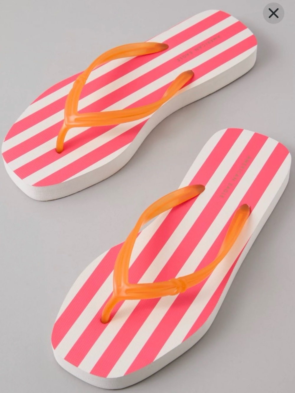 NEW American Eagle Printed EVA Flip Flops Size 8